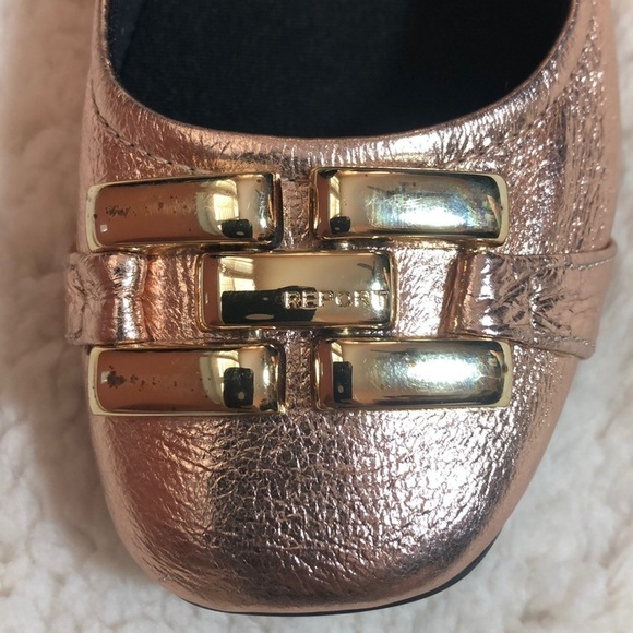 🆕 BNWT - pair of soft leather flats from Report. - Picture 1 of 8